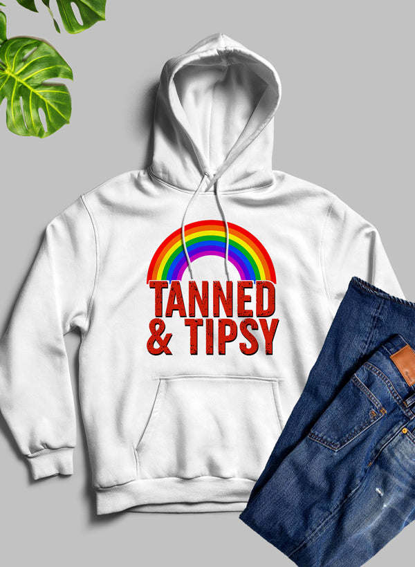Tanned & Tipsy Hoodie - Renee Lane Company