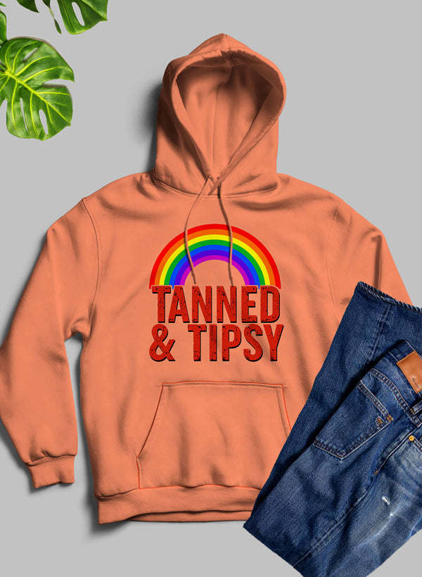Tanned & Tipsy Hoodie - Renee Lane Company
