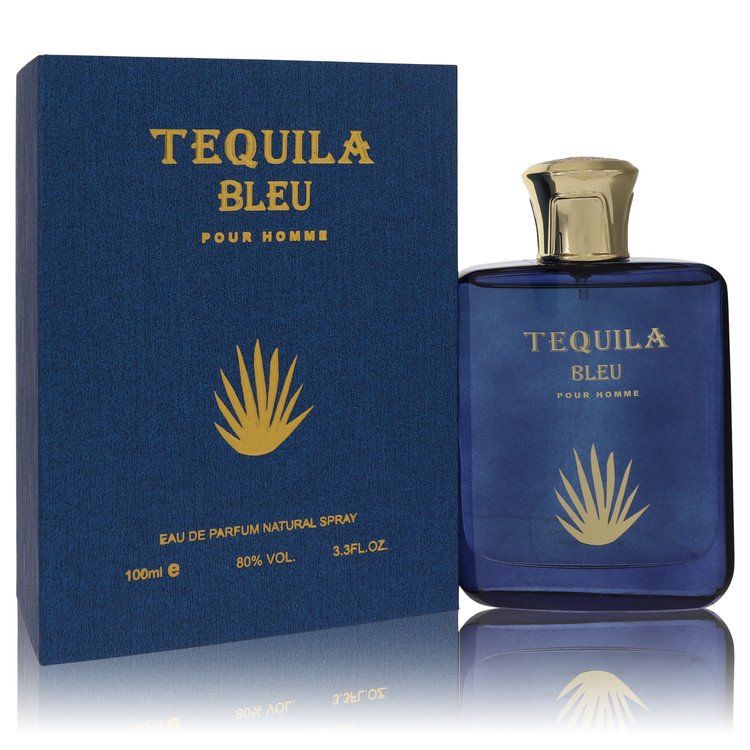 Tequila Pour Homme Bleu by Tequila Perfumes Eau De Parfum Spray - Renee Lane Company