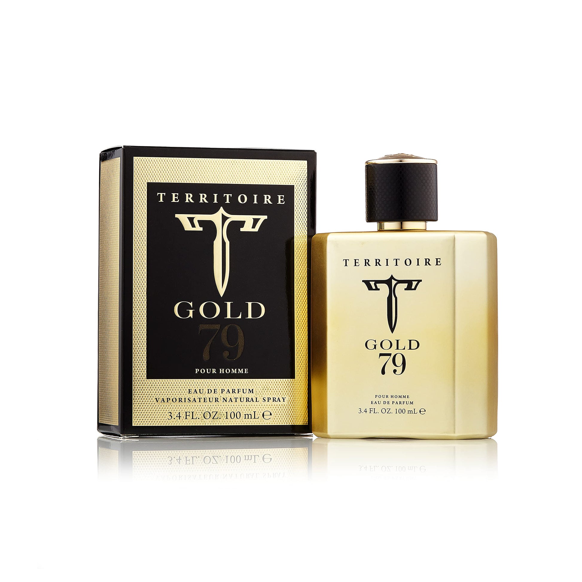 Territoire Eau De Parfum Mens Cologne (Gold 79) - Renee Lane Company
