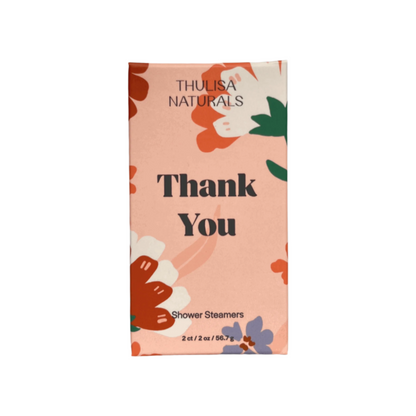 Thank You  Lavender Mint Shower Steamers - 2 Pack - Renee Lane Company