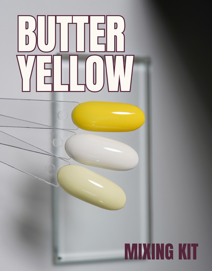The Attain Butter Yellow Kit | Mix Your Own Gel Polish Colors - Renee Lane Company