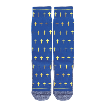 The Blue and Gold Crosses - Renee Lane Company