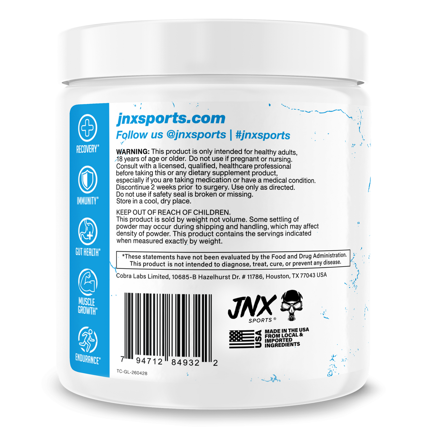 The Curse! Micronized Glutamine - Renee Lane Company