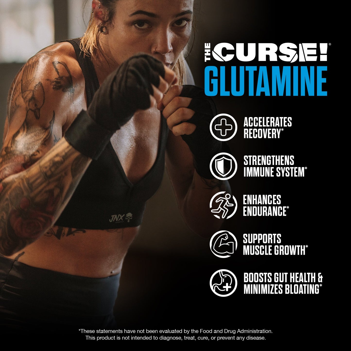 The Curse! Micronized Glutamine - Renee Lane Company