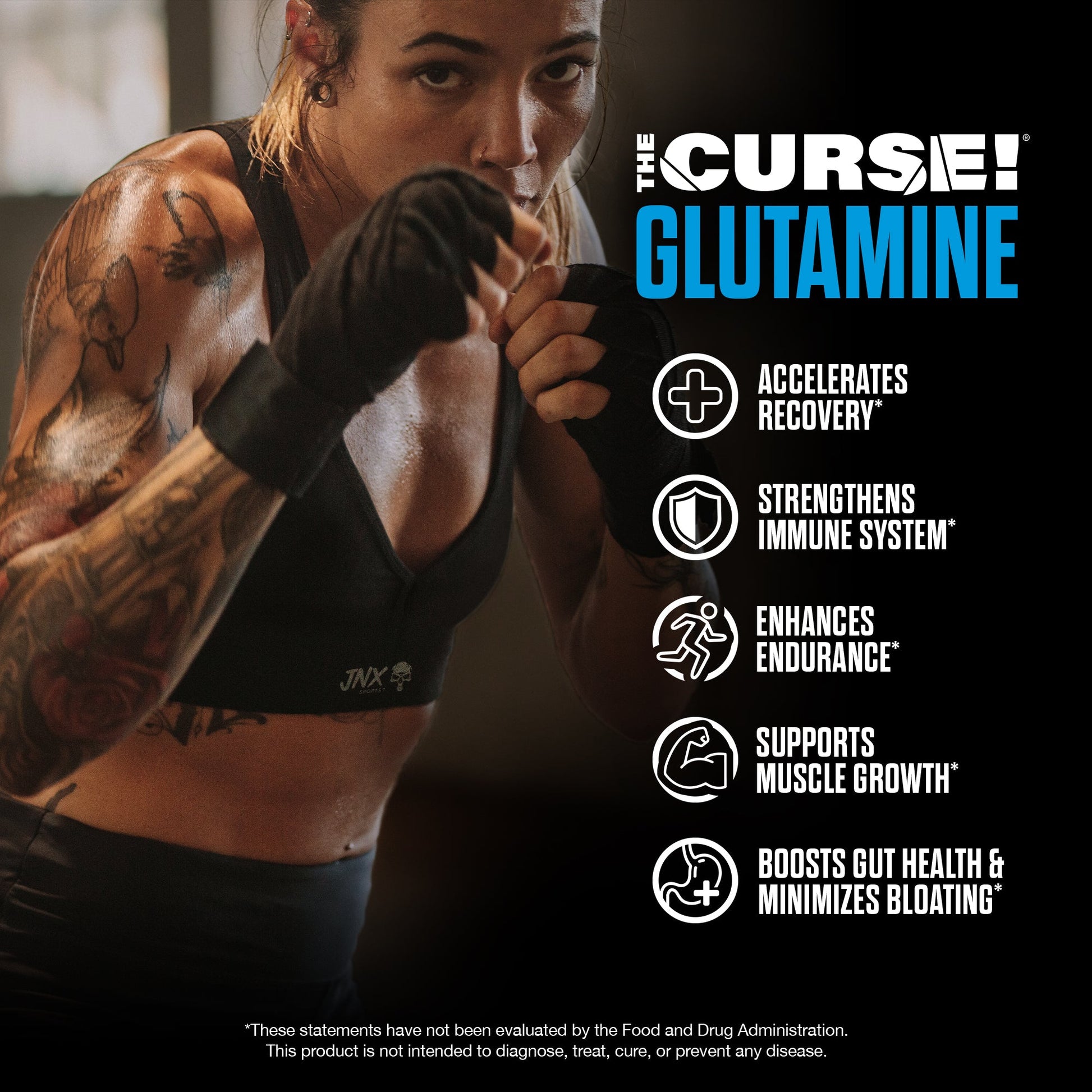 The Curse! Micronized Glutamine - Renee Lane Company