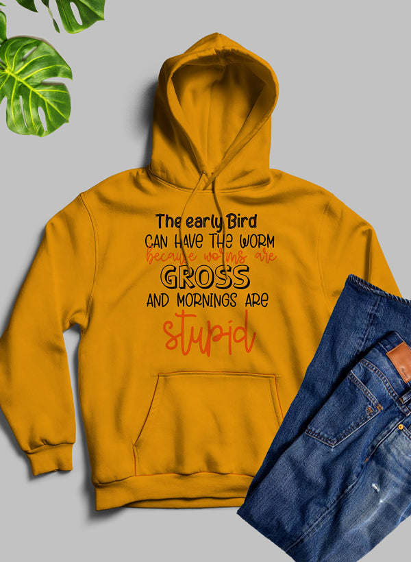 The Early Bird Can Have The Worm Hoodie - Renee Lane Company