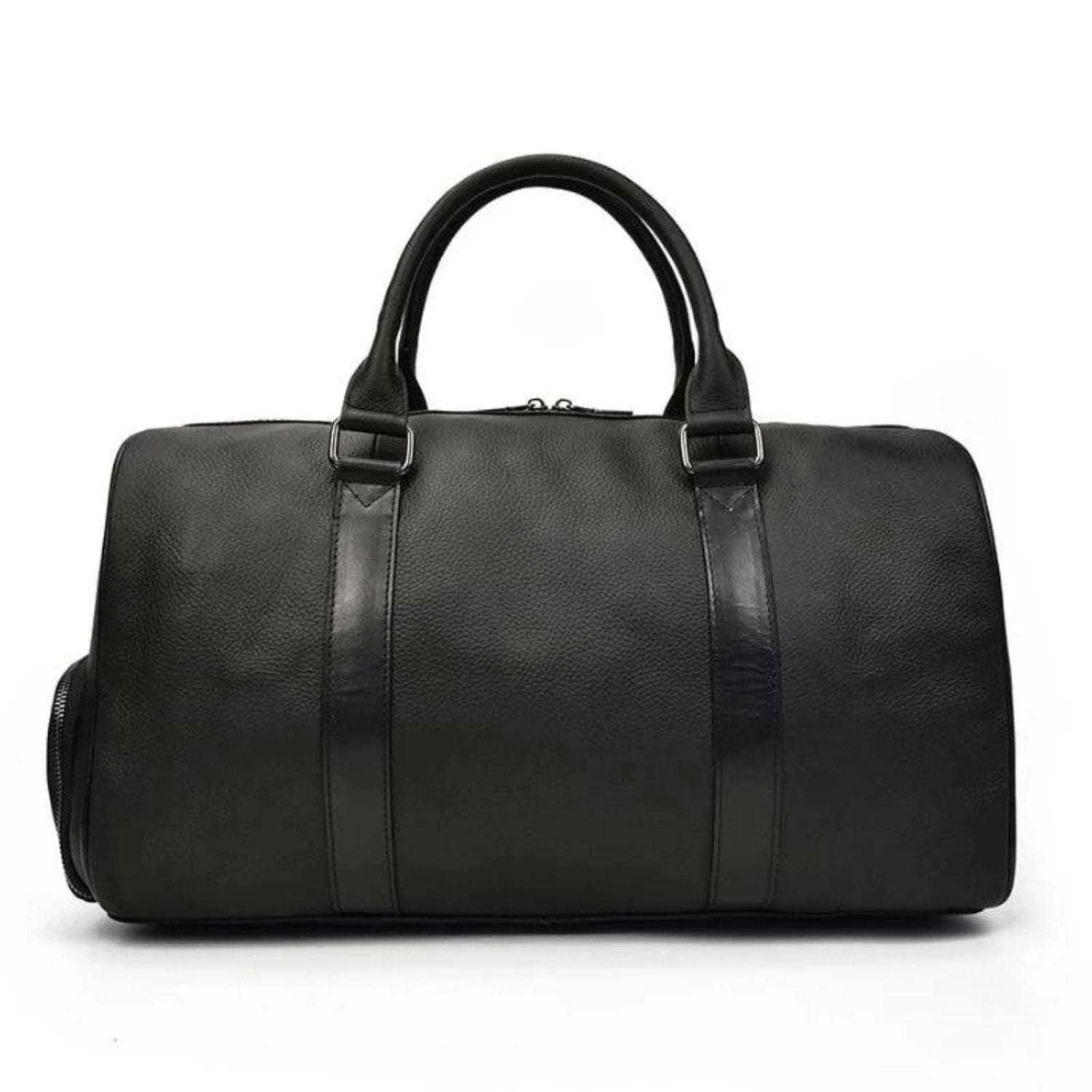 The Endre Weekender | Vintage Leather Duffle Bag - Renee Lane Company