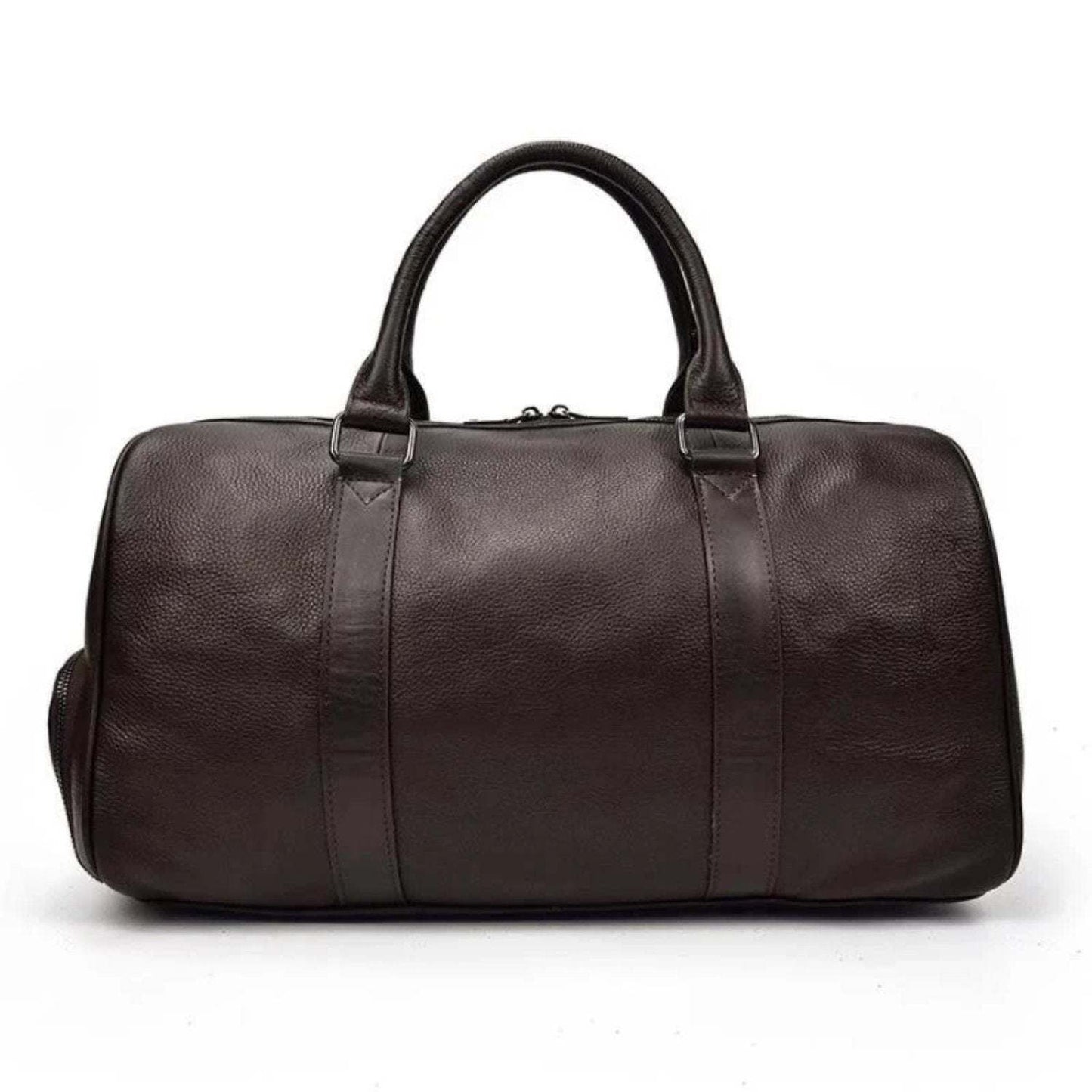 The Endre Weekender | Vintage Leather Duffle Bag - Renee Lane Company