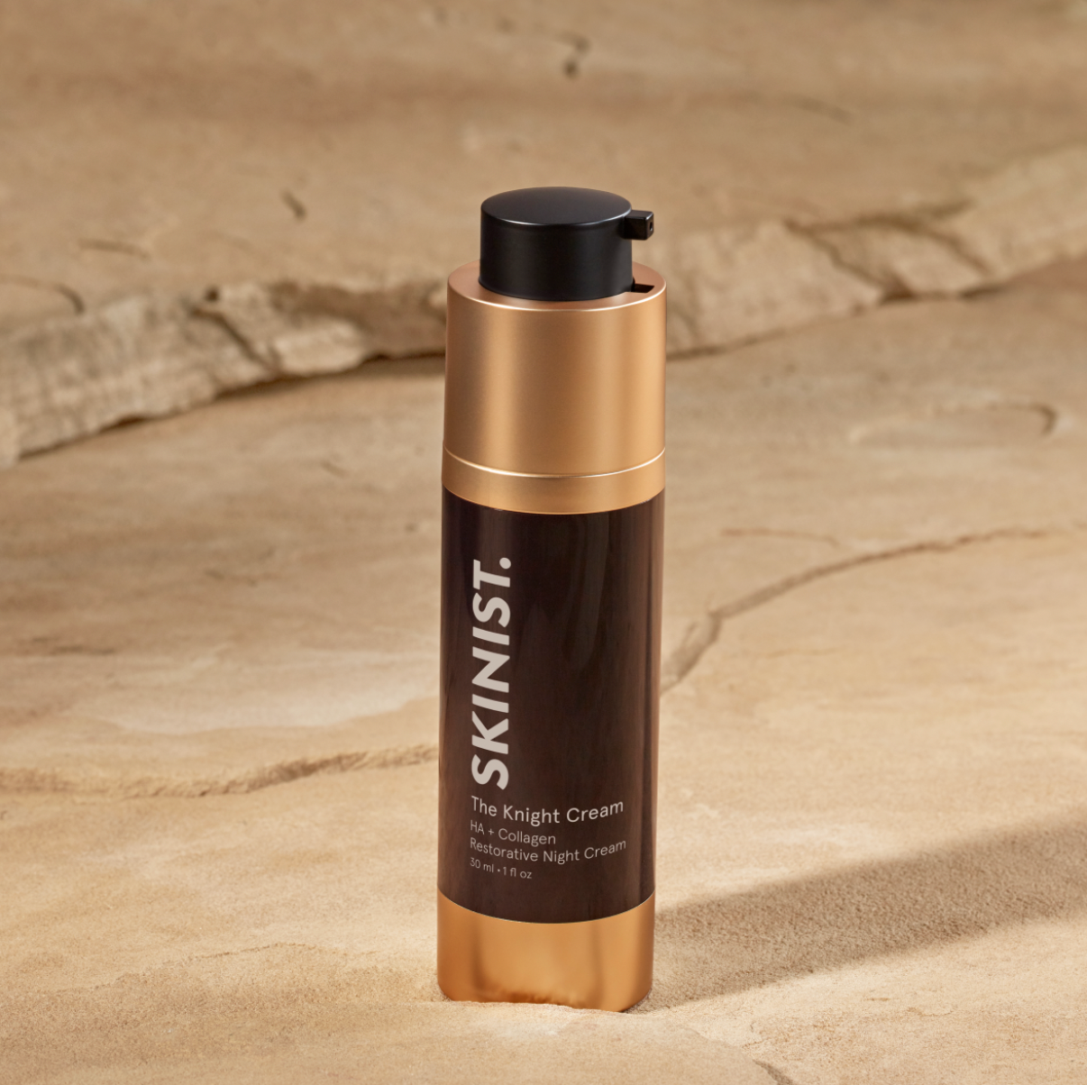 The Knight Cream: Ultra-Moisturizing Night Cream with Hyaluronic Acid and Peptides - Renee Lane Company