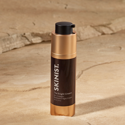 The Knight Cream: Ultra-Moisturizing Night Cream with Hyaluronic Acid and Peptides - Renee Lane Company