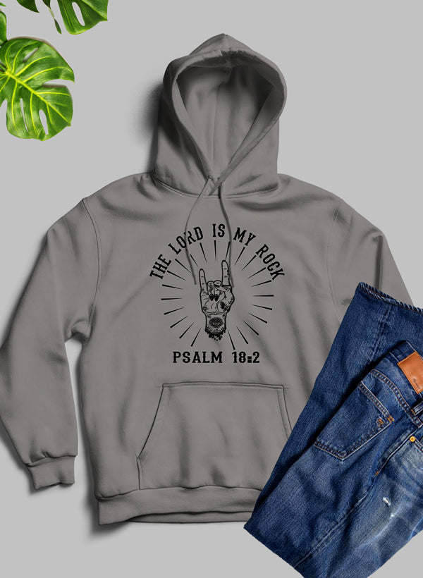 The Lord Is My Rock Hoodie - Renee Lane Company