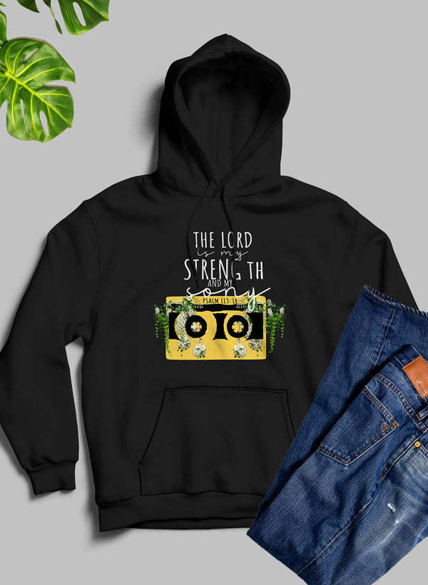 The Lord Is My Strength And My Song Hoodie - Renee Lane Company
