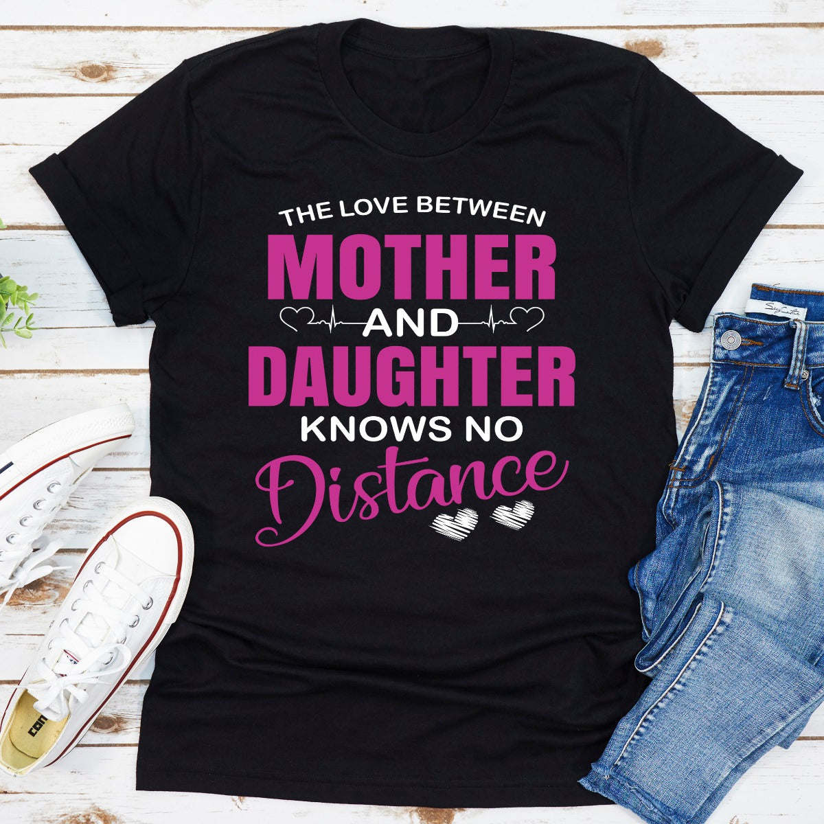 The Love Between Mother & Daughter T-Shirt - Renee Lane Company