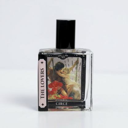 The Lovers Tarot Perfume Oil - 1.7 oz Roller | Wood, Freesia & Red Plum - Renee Lane Company