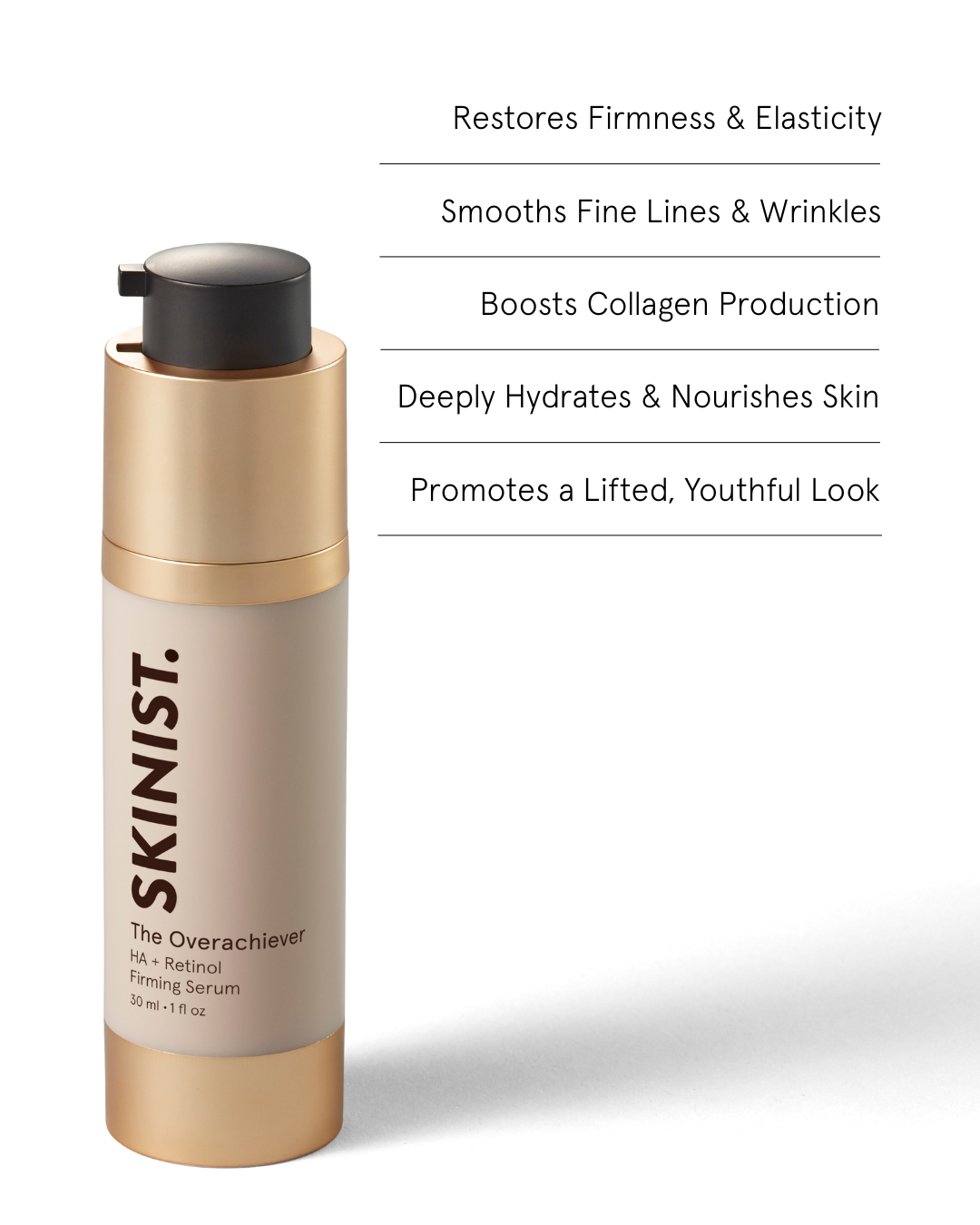 The Overachiever Hydrating Serum with Hyaluronic Acid and Retinol - Renee Lane Company