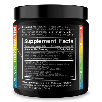 The Shadow! Pre-Workout - Renee Lane Company