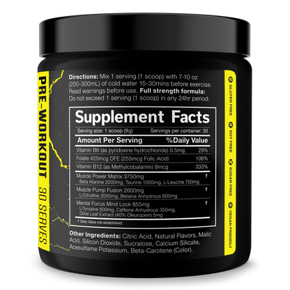 The Shadow! Pre-Workout - Renee Lane Company