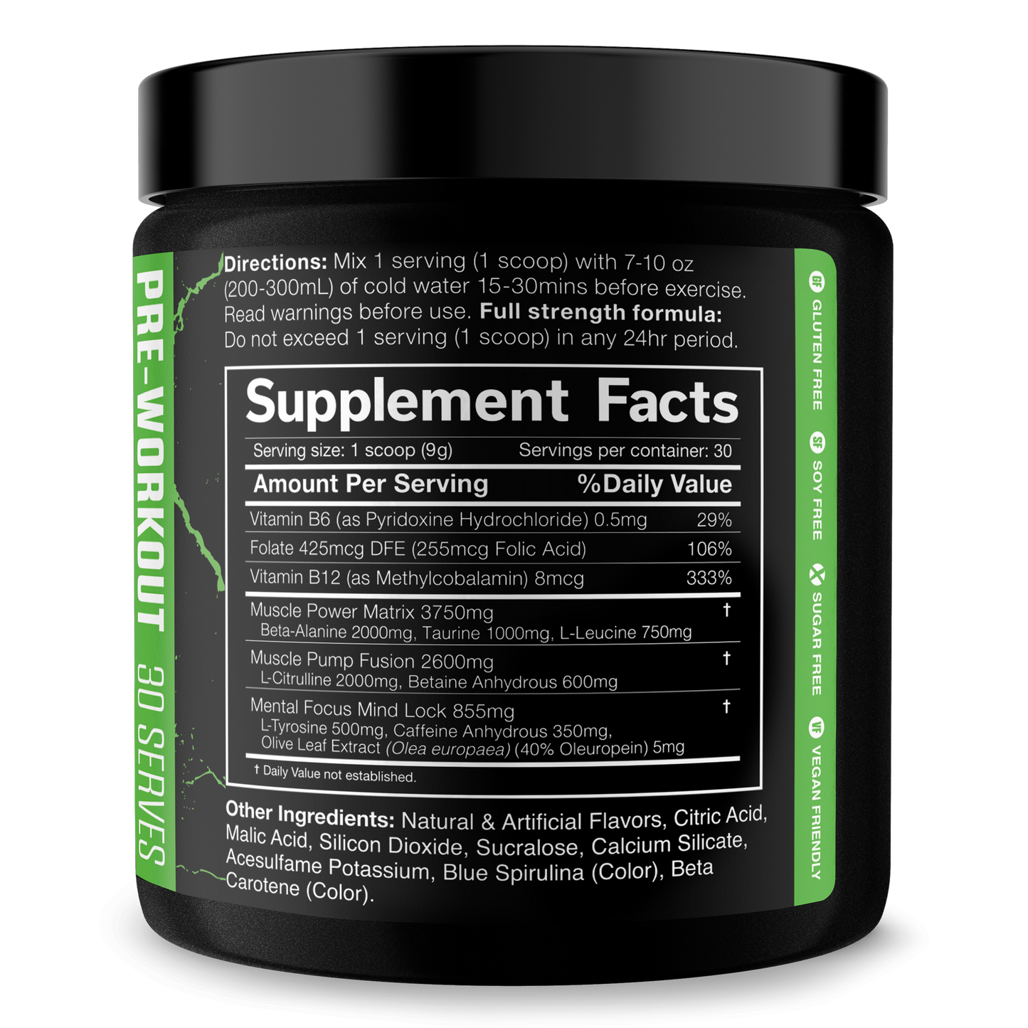 The Shadow! Pre-Workout - Renee Lane Company
