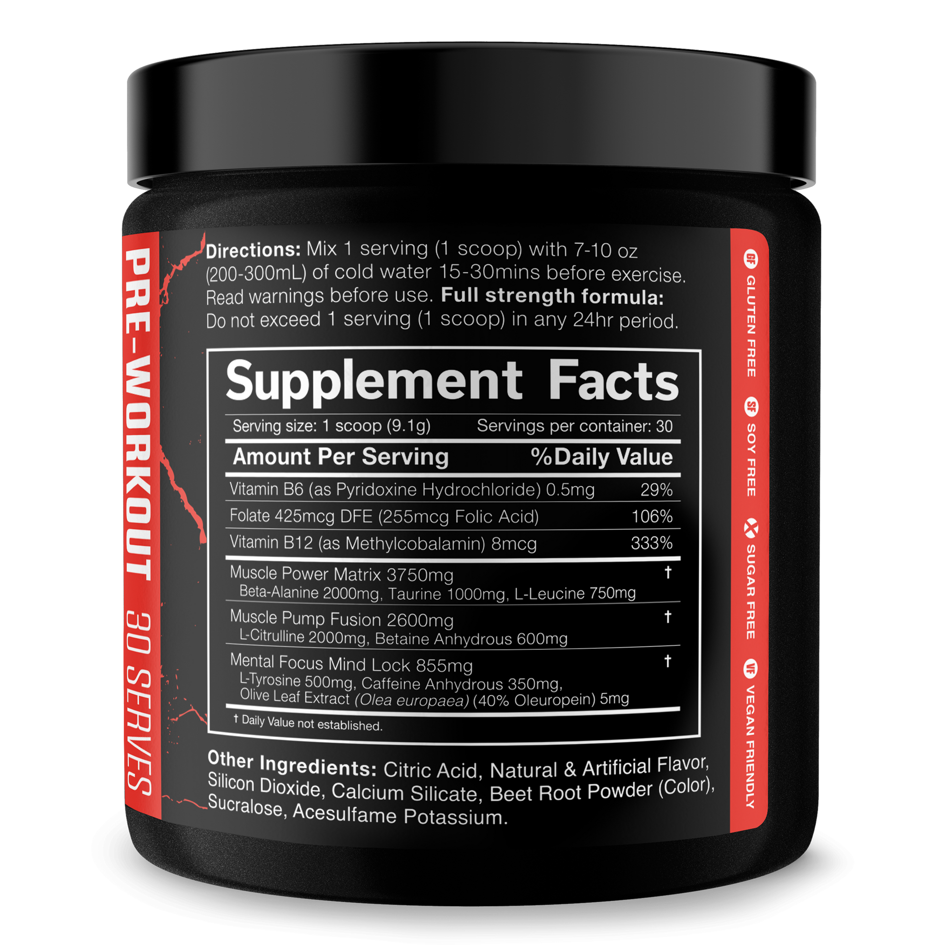 The Shadow! Pre-Workout - Renee Lane Company