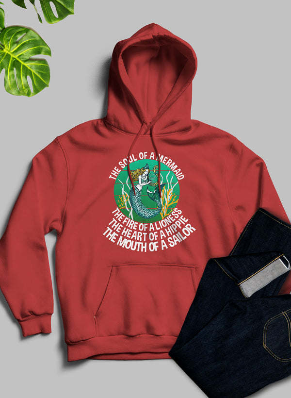 The Soul Of A Mermaid Hoodie - Renee Lane Company