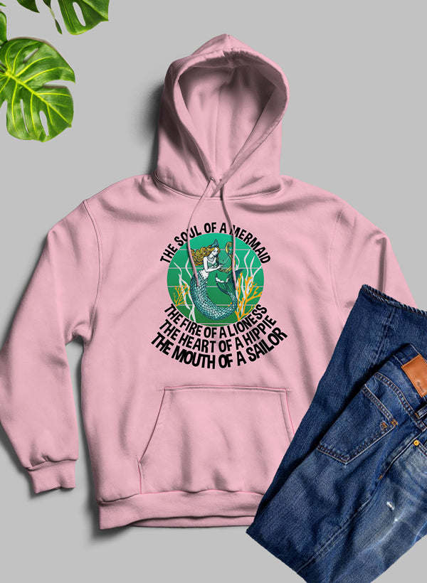 The Soul Of A Mermaid Hoodie - Renee Lane Company