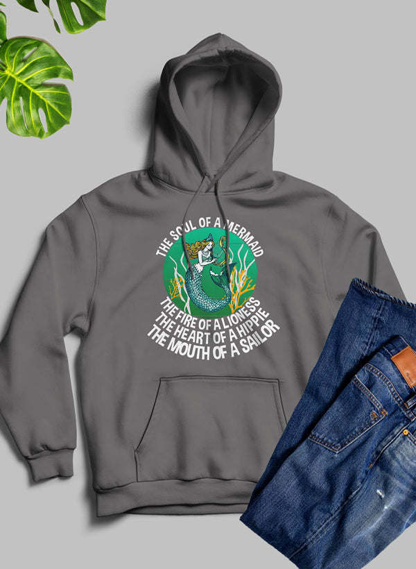 The Soul Of A Mermaid Hoodie - Renee Lane Company