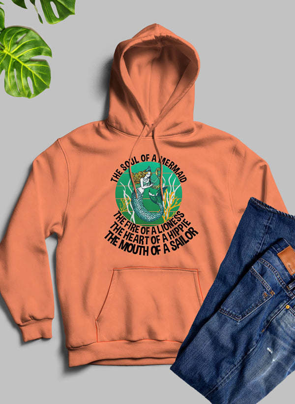 The Soul Of A Mermaid Hoodie - Renee Lane Company