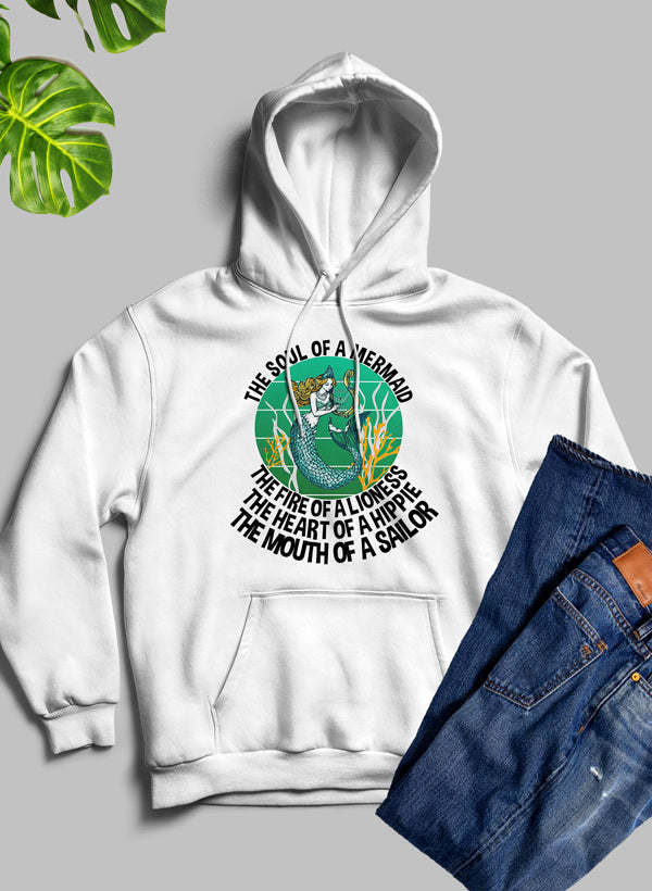 The Soul Of A Mermaid Hoodie - Renee Lane Company