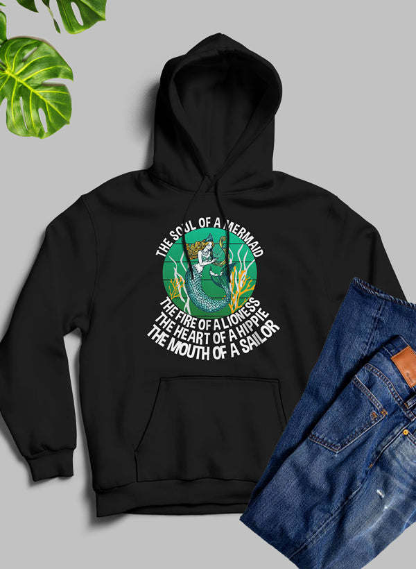 The Soul Of A Mermaid Hoodie - Renee Lane Company