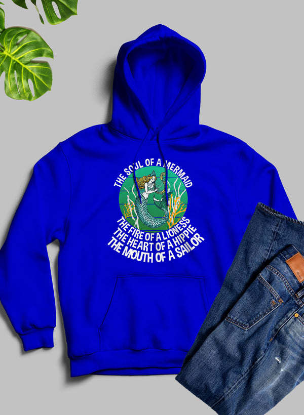 The Soul Of A Mermaid Hoodie - Renee Lane Company