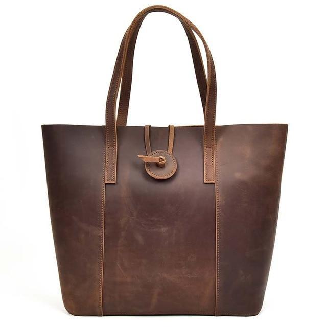 The Taavi Tote | Handcrafted Leather Tote Bag - Renee Lane Company