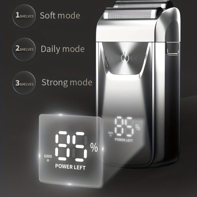 The Ultimate Men's Hair Trimmer: Reciprocating Double Mesh Razor for Bald Head Shaving & Outdoor Use - Renee Lane Company