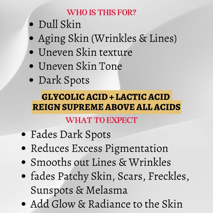 Thick As Thieves Pure Glycolic Acid Lactic Acid Extreme Gel Peel - 30ml - Renee Lane Company
