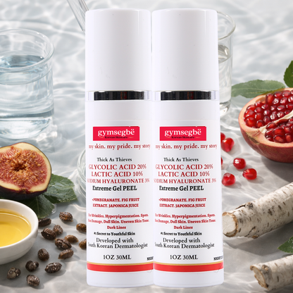 Thick As Thieves Pure Glycolic Acid Lactic Acid Extreme Gel Peel - 30ml - Renee Lane Company