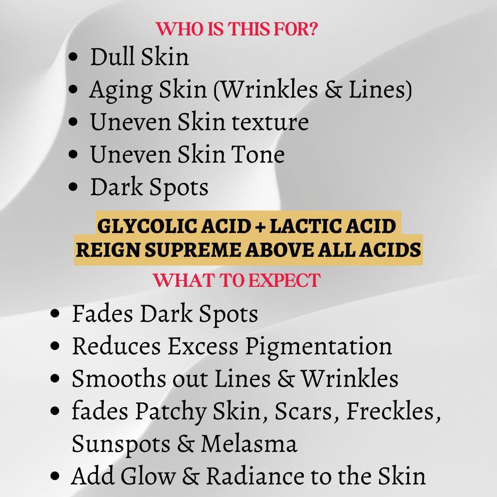 Thick As Thieves Pure Glycolic Acid Lactic Acid Extreme Gel Peel - 50ml - Renee Lane Company