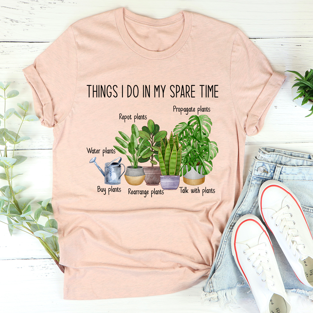 Things I Do In My Spare Time T-Shirt - Renee Lane Company