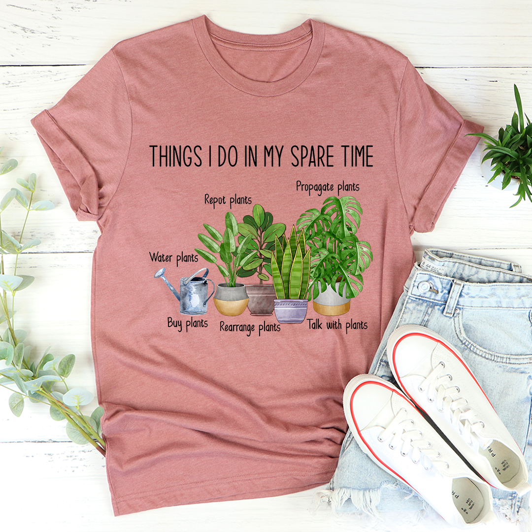 Things I Do In My Spare Time T-Shirt - Renee Lane Company