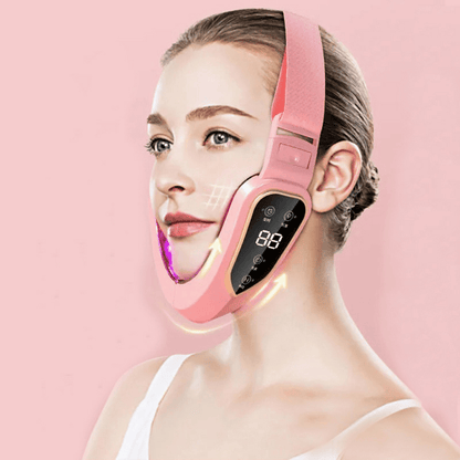 Tighten and Lift Your Face Instantly with the LED Photon Care Vibration Massager! - Renee Lane Company