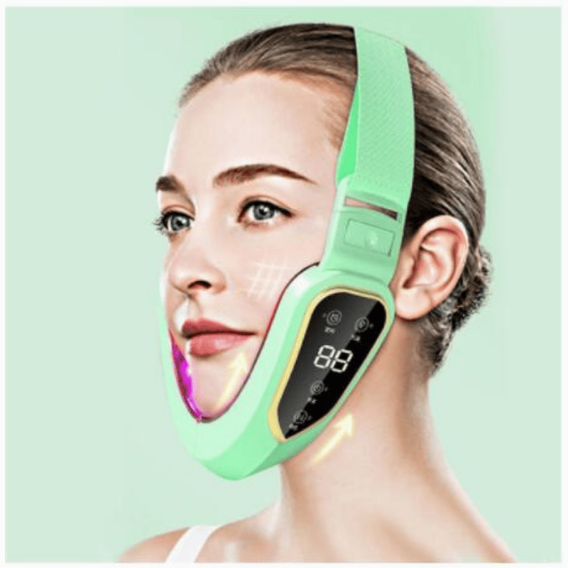 Tighten and Lift Your Face Instantly with the LED Photon Care Vibration Massager! - Renee Lane Company