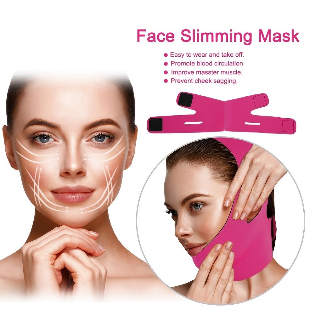 Tighten and Lift Your Skin Instantly with this Face-Lifting Firming Bandage Belt Mask! - Renee Lane Company