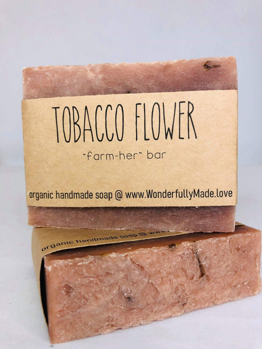 Tobacco Flower Soap | Vegan Luxury Soap Bar | Natural - Renee Lane Company
