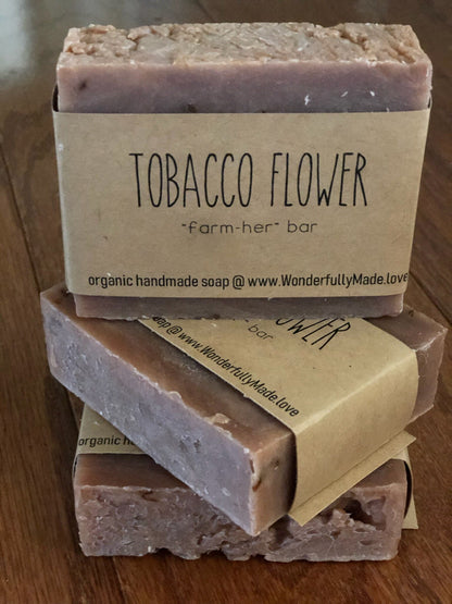 Tobacco Flower Soap | Vegan Luxury Soap Bar | Natural - Renee Lane Company