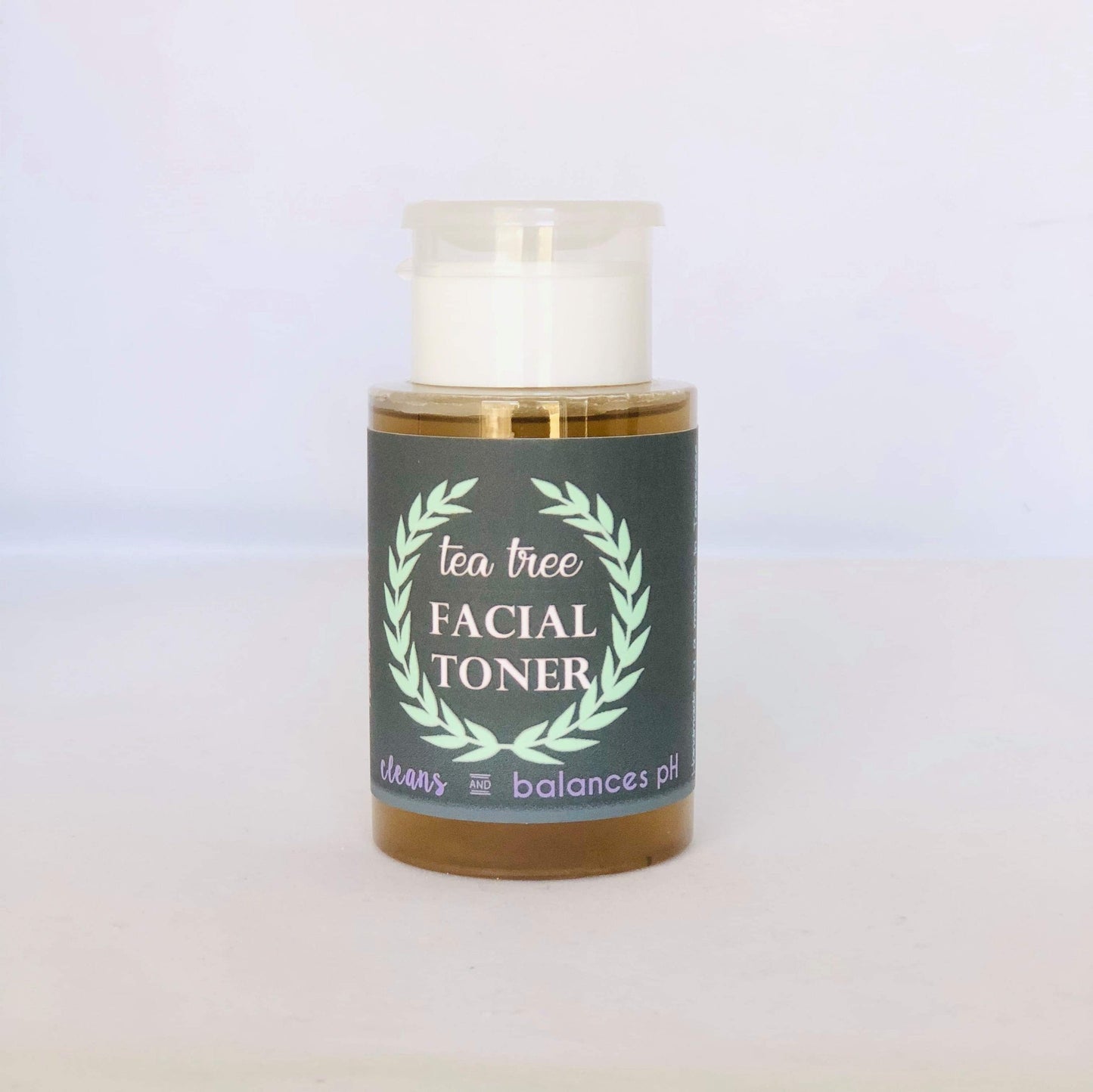 Toner | Organic Tea Tree Apple Cider Vinegar Facial Toner for Acne prone skin | Combination Oily skin | All Natural | Pump top Toner 6 oz - Renee Lane Company
