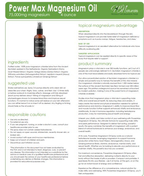 Topical Magnesium Oils - Magnesium, Pain, Sleep, and Wild Yam | 75,000 mg | 4 oz Bottles - Renee Lane Company