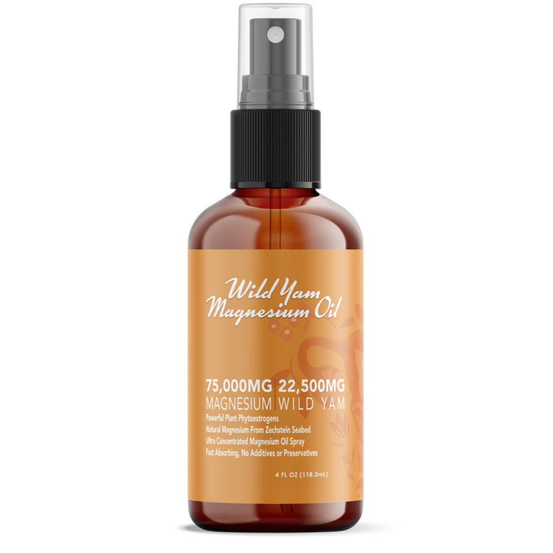 Topical Magnesium Oils - Magnesium, Pain, Sleep, and Wild Yam | 75,000 mg | 4 oz Bottles - Renee Lane Company