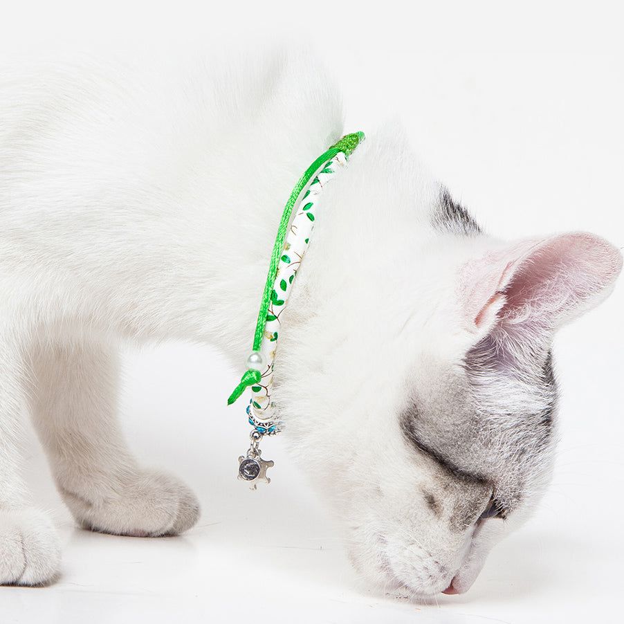 Touchcat Lucky Charms Designer Cable Necklace Cat Collar - Renee Lane Company