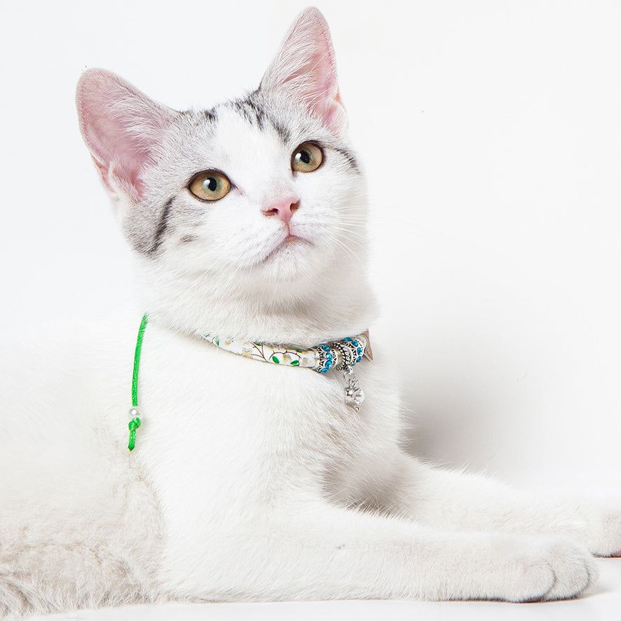 Touchcat Lucky Charms Designer Cable Necklace Cat Collar - Renee Lane Company