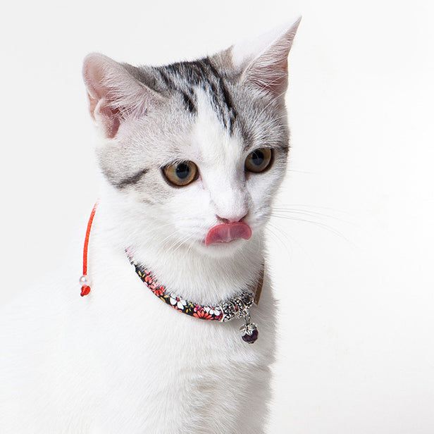 Touchcat Lucky Charms Designer Cable Necklace Cat Collar - Renee Lane Company