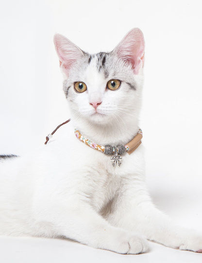 Touchcat Lucky Charms Designer Cable Necklace Cat Collar - Renee Lane Company